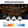 Newhouse Lighting - Outdoor Outdoor Weatherproof 1W (11W Equiv) Shatter-Resistant S14 LED Replace. String Light Bulbs, 30pk S14LED30P